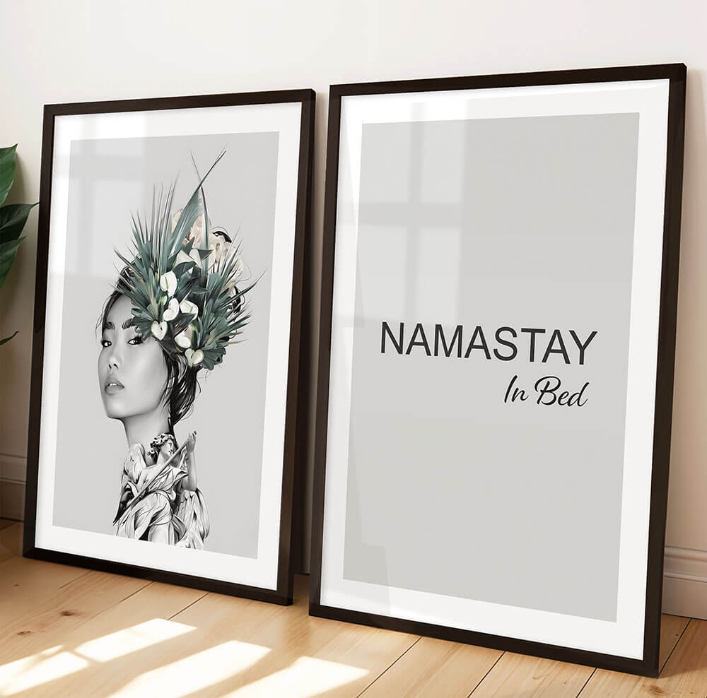 Botanical Girl (D) Art Print