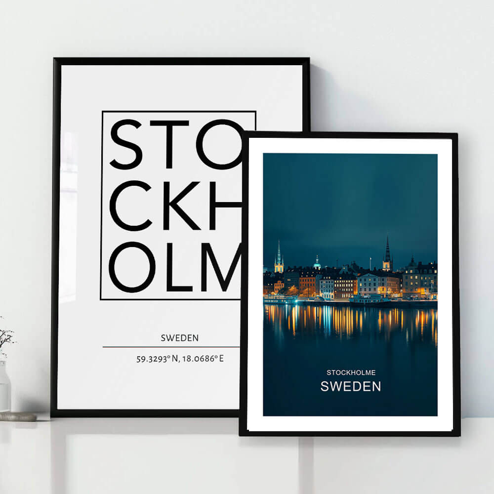 Stockholme, Sweden Art Print