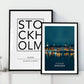 Stockholme, Sweden Art Print