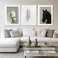 Loup sauvage Impression artistique