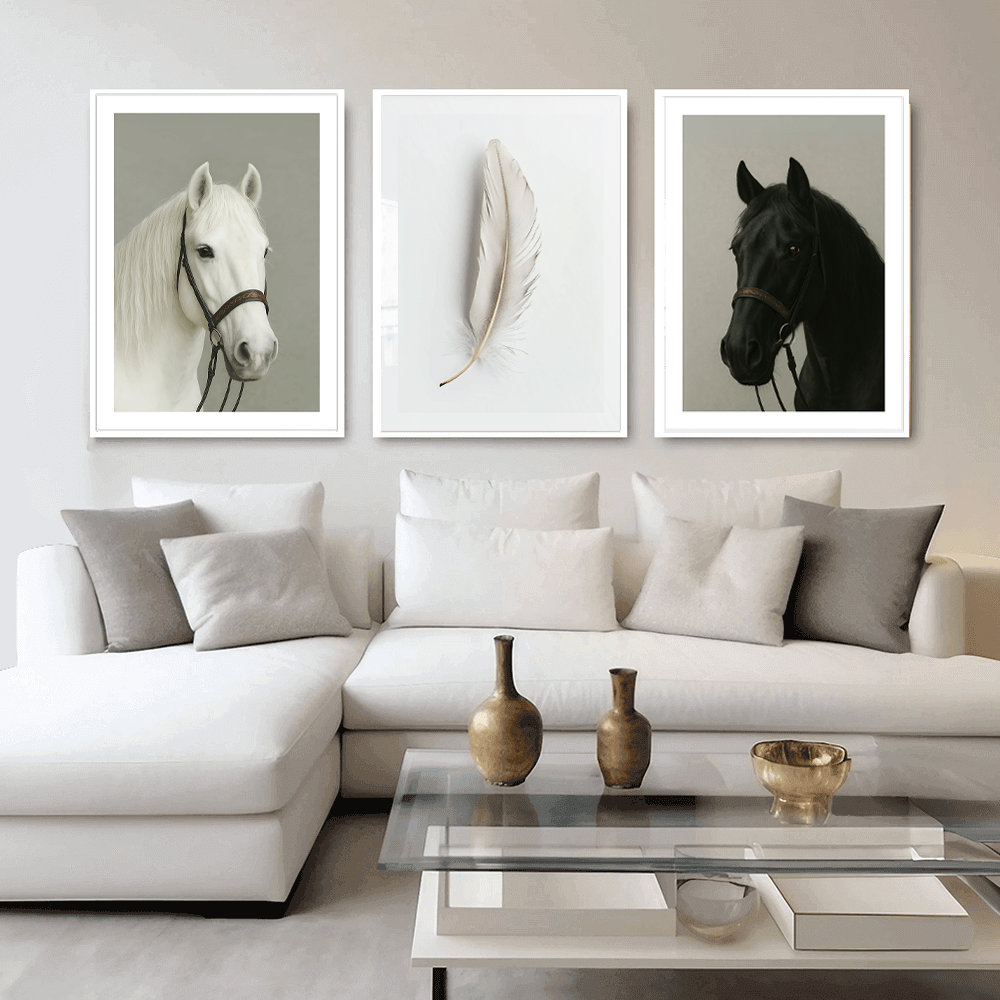 Loup sauvage Impression artistique