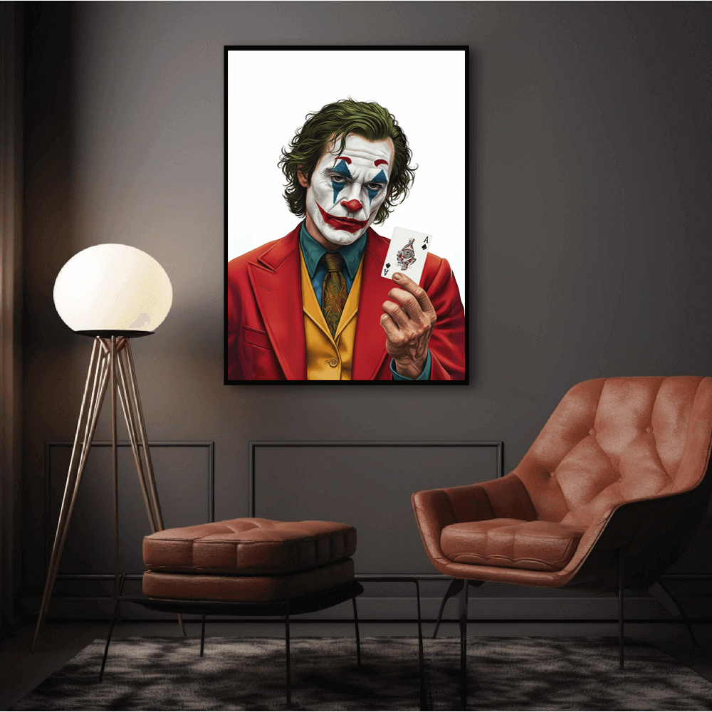 Sad Joker, Art Print
