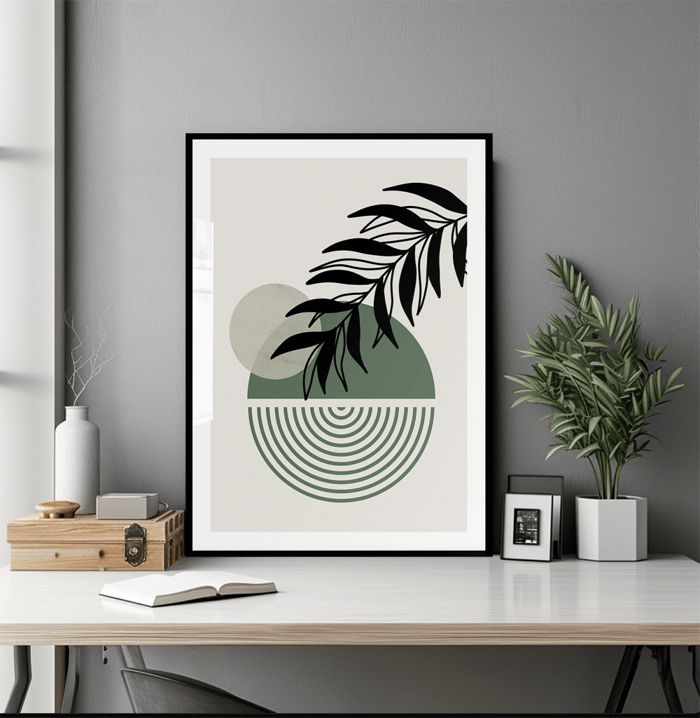 Nordic Fern (B)  Print - Free Printable Art