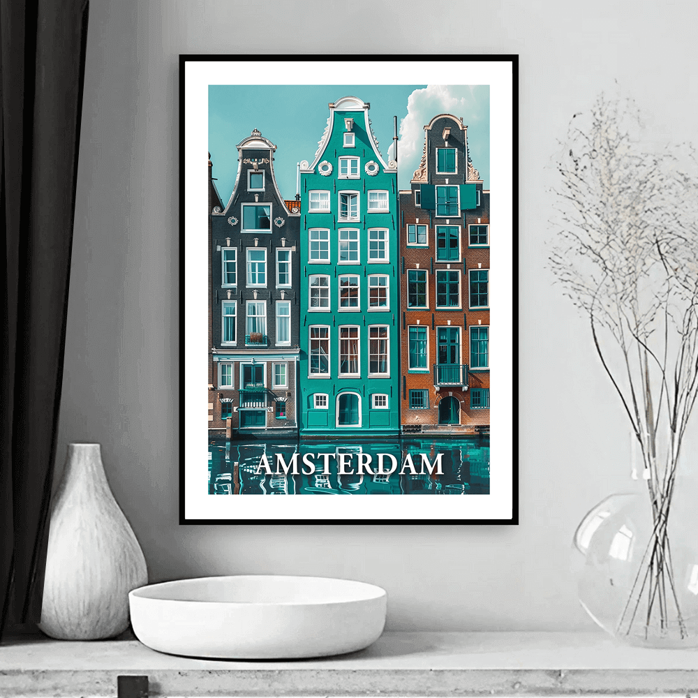 Amsterdam Buildings Art Print