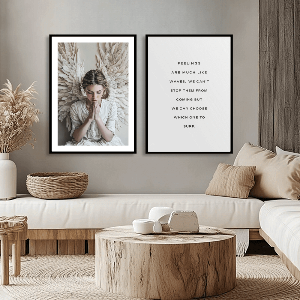 Ethereal Angel (D) Art Print