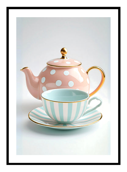 Vintage Teapot Art Print