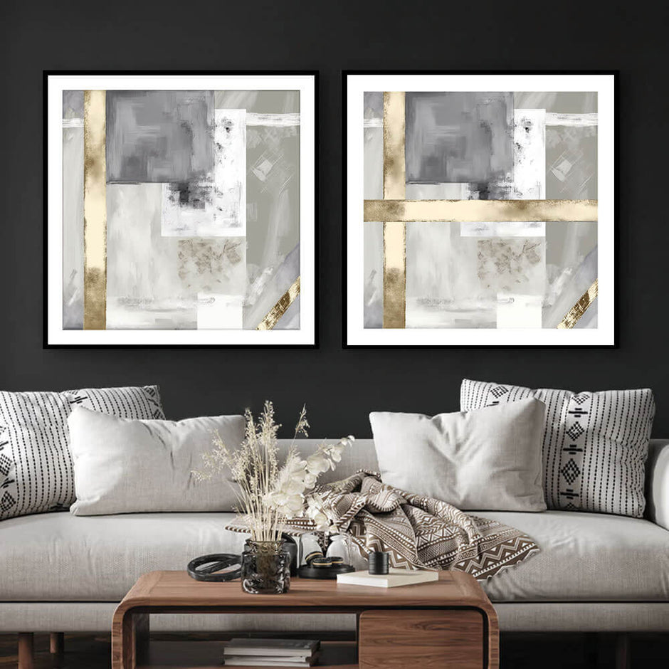 Abstract Art Prints – Jasmine and Jade Interiors