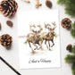 Reindeer Christmas Print (B)