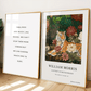 Inspirado en William Morris, firmado - Estampado de tigre de Bengala