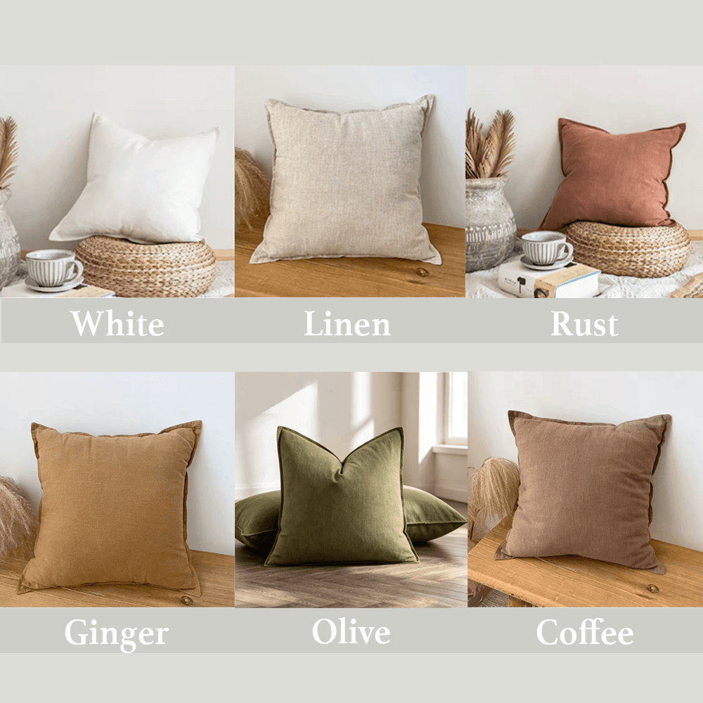 Natural Linen & Cotton Cushions