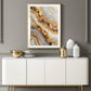 Golden Agate Art Print (B)