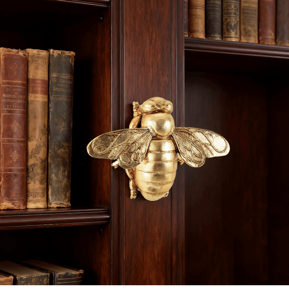 Golden Bee Wall Decor