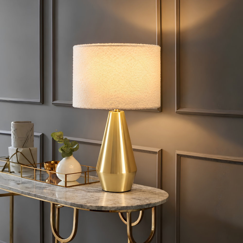 Zara Bouclé Touch-bordlampe