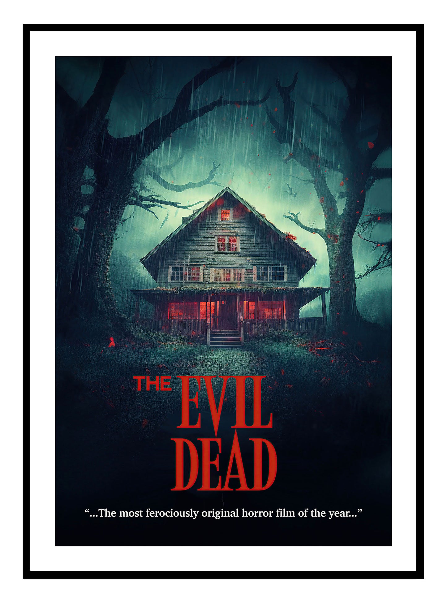 The Evil Dead Movie Art Print