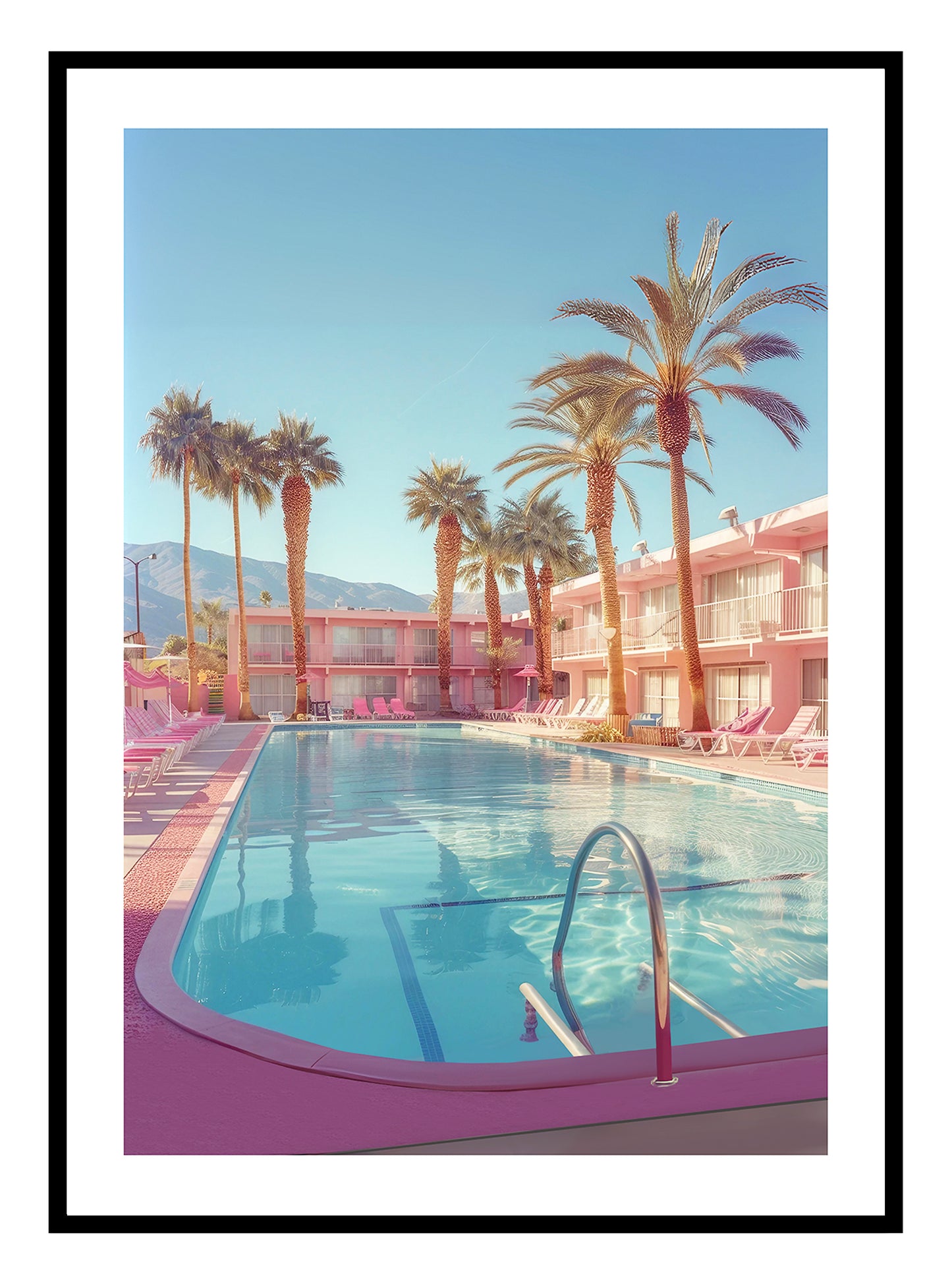 Miami Pool Art Print