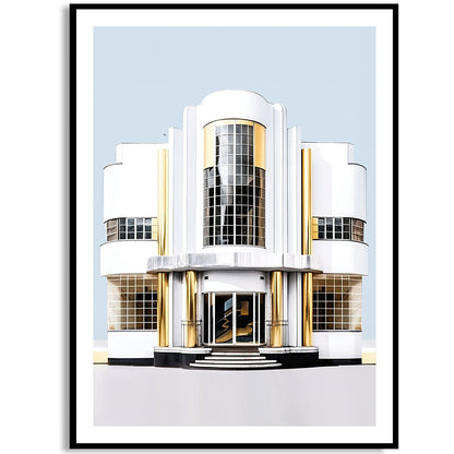 Bauhaus Building (B) Art Print