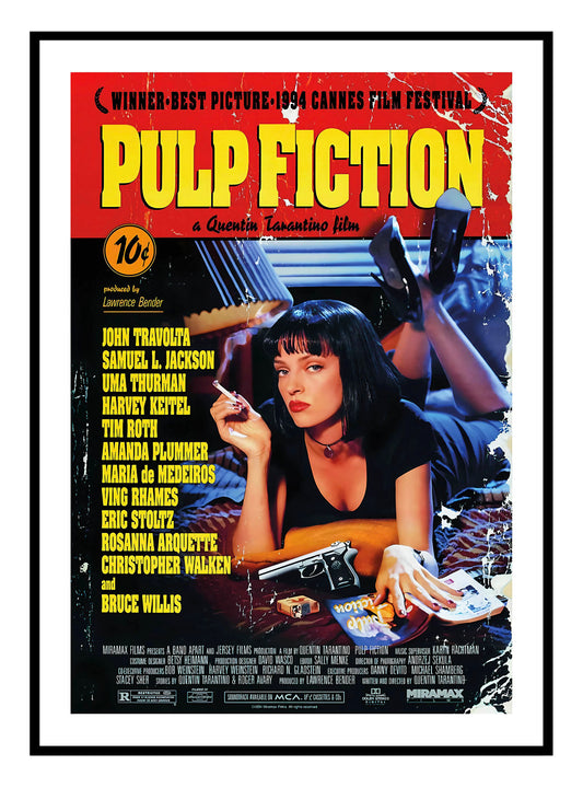 Pulp Fiction - Mia Wallace Art Print (A)