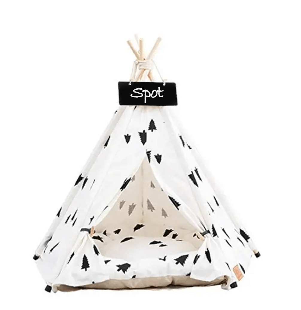 Teepee Dog or Cat Bed Tent - 6 Styles