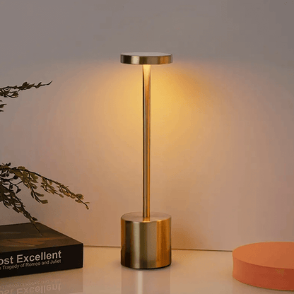 Minimalistiske bærbare bordlamper - 4 farger