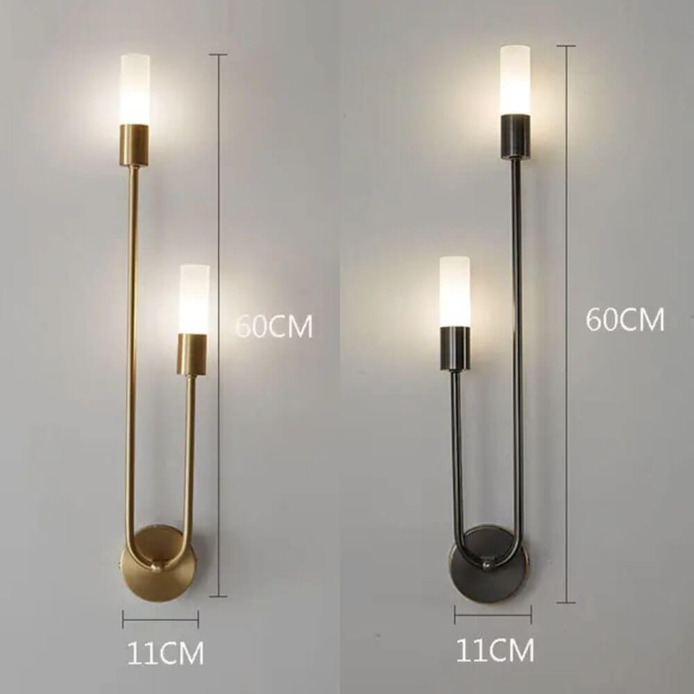 Luna Double Wall Light - 2 Colours