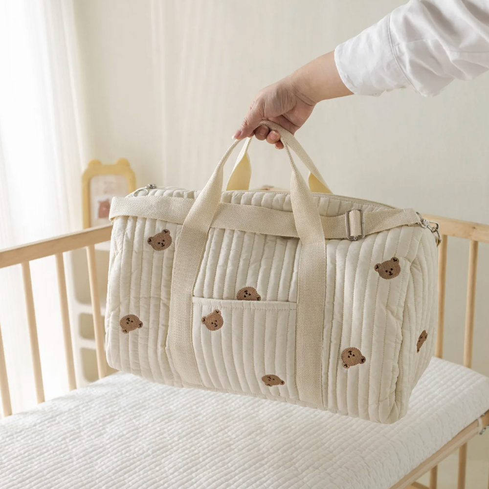 Large Quilted Baby Bag, Maternity Hospital Bag - 4 Styles – Jasmine and  Jade Interiors
