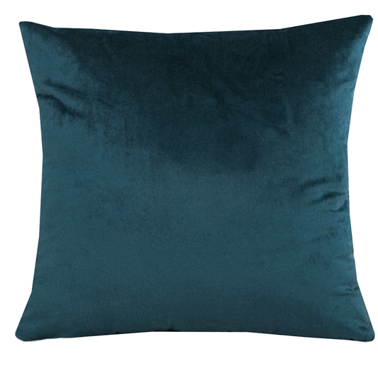Luxe Velvet Cushion - Teal