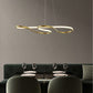 Modern Swirl Ceiling Light - 3 Colour Options