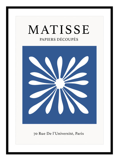 Matisse Flower Art Print - 4 Colours