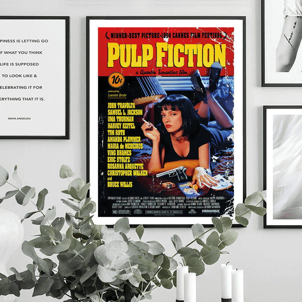 Pulp Fiction - Mia Wallace Art Print (A)