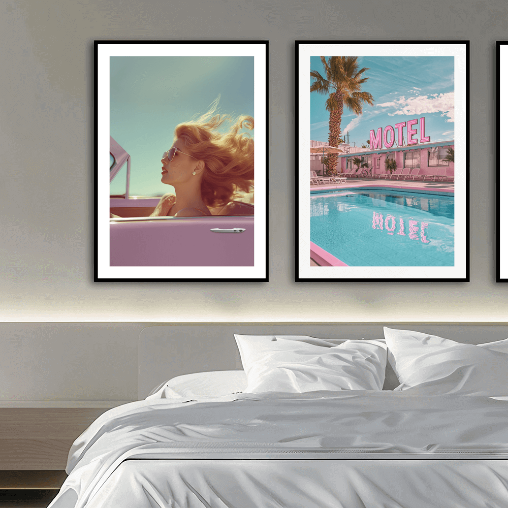 LA Motel Art Print