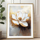 Enkelt guldblomst (B) kunsttryk