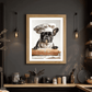 Pug Chef Art Print