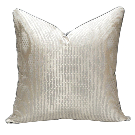 Beige Shimmer Cushion - 45 x 45cm