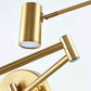 Industrial Adjustable Wall Lamp - Gold