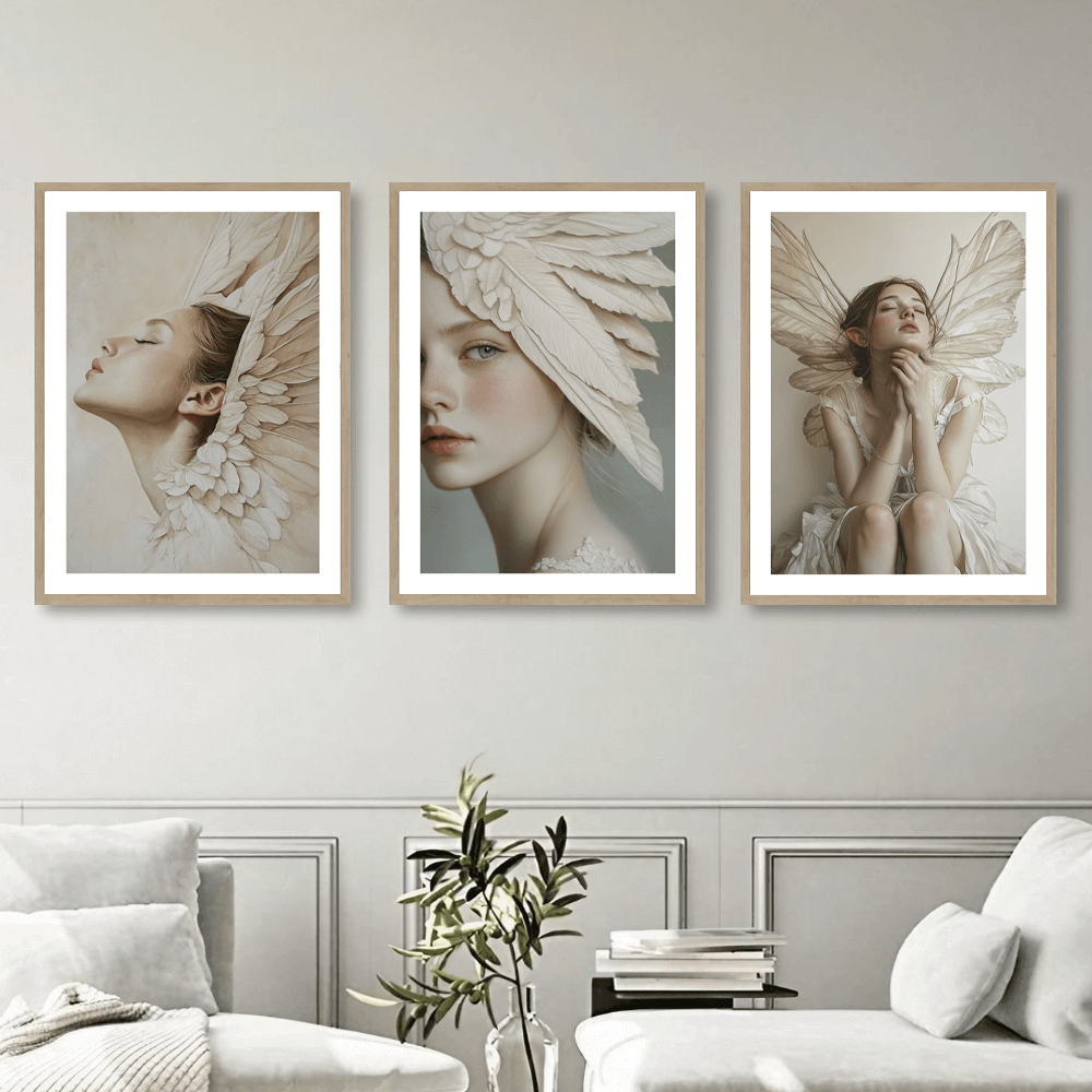 Ethereal Angel (A) Art Print