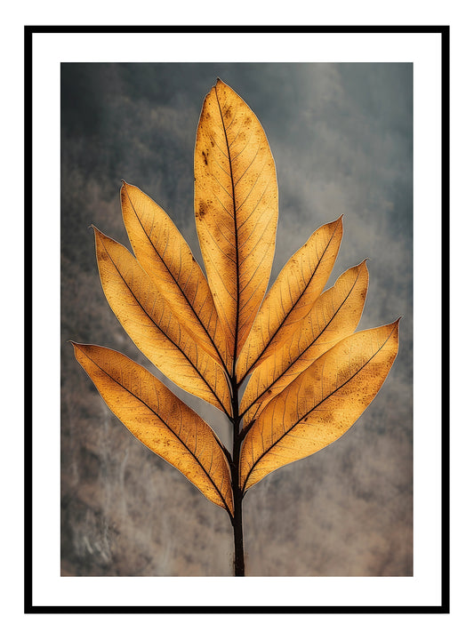 Autumn Leaf Art Print