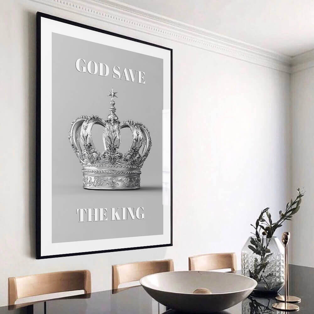 Kings Crown Art Print