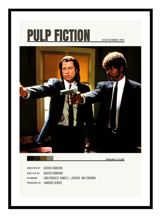 Pulp Fiction Movie Art Print