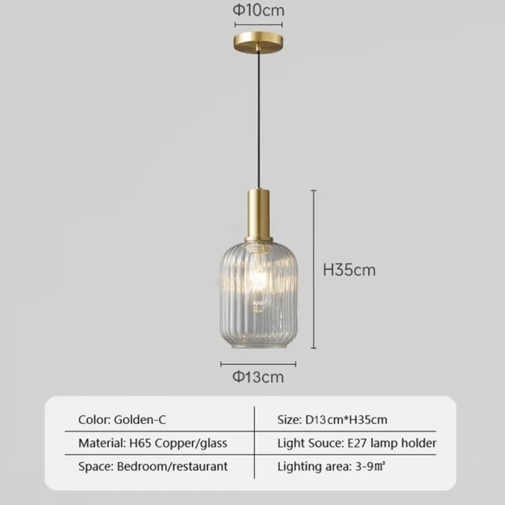 Modern Nordic Glass Pendant Lights