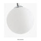 Chrome Globe Wall Light