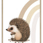 Mr Hedgehog, Nursery Art Print