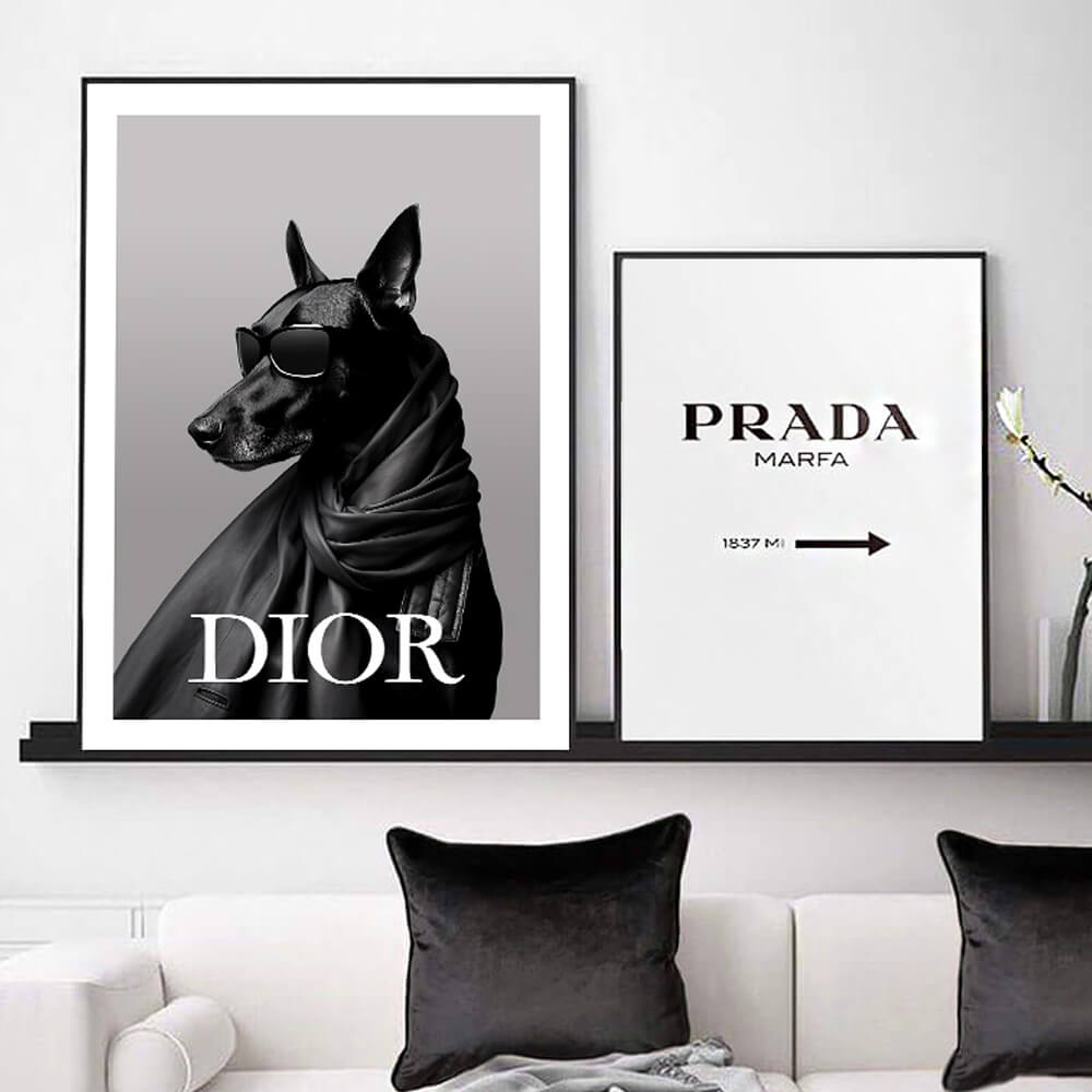 Couture Collection: Fashion Addict Art Print