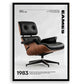 Designer Chair Art Print (A)