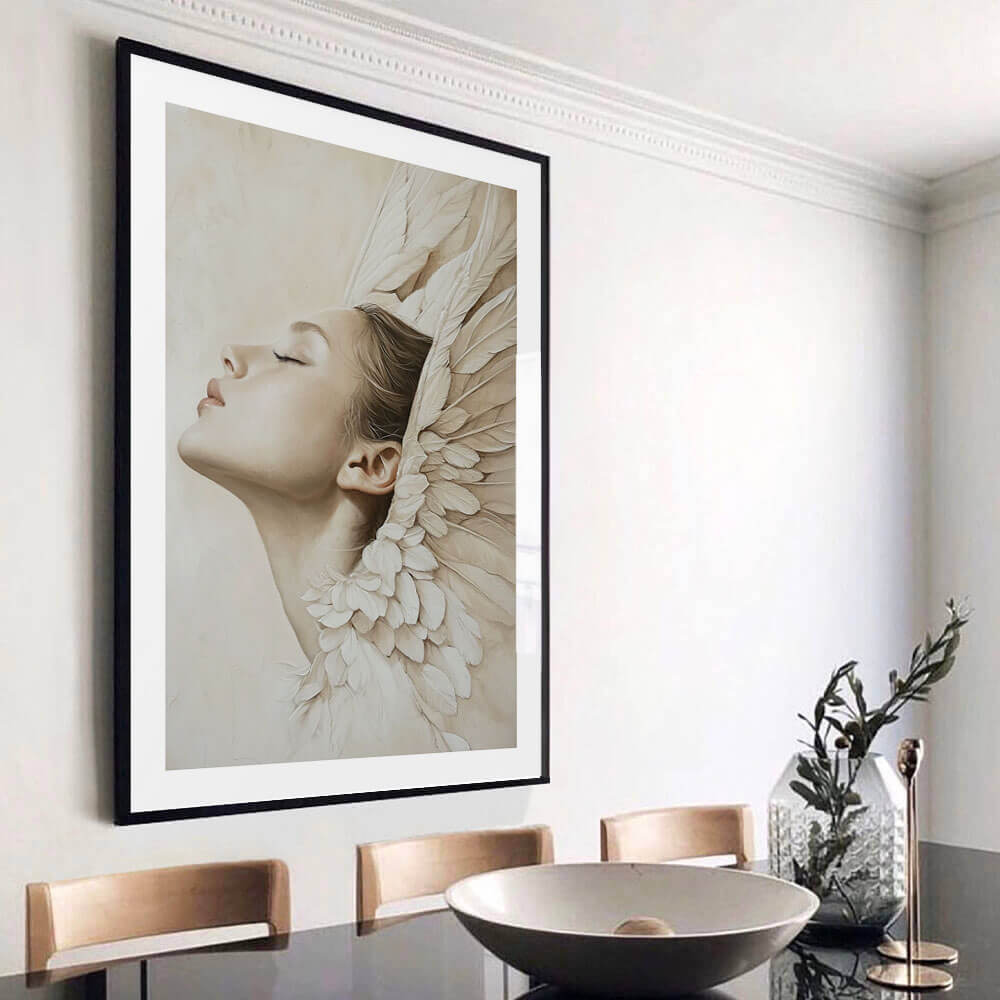 Ethereal Angel (A) Art Print