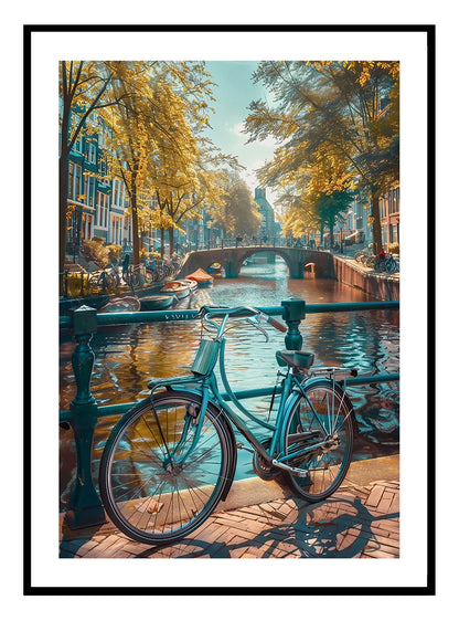 Amsterdam Canal Art Print