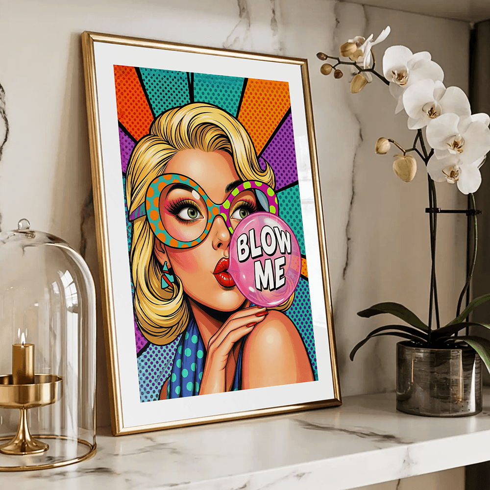 Blow Me - Pop Art Print