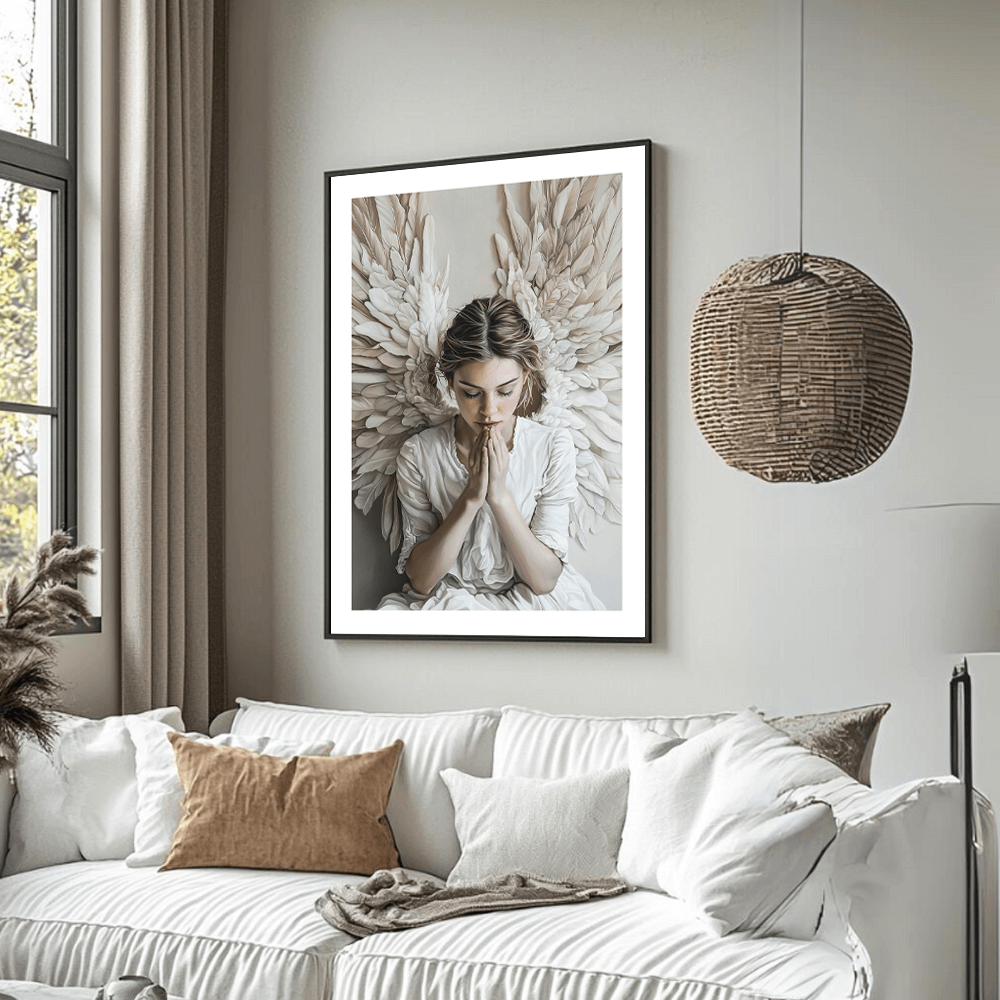 Ethereal Angel (D) Art Print