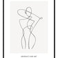 Couture - Line Art Print No.7 - Jasmine and Jade Interiors