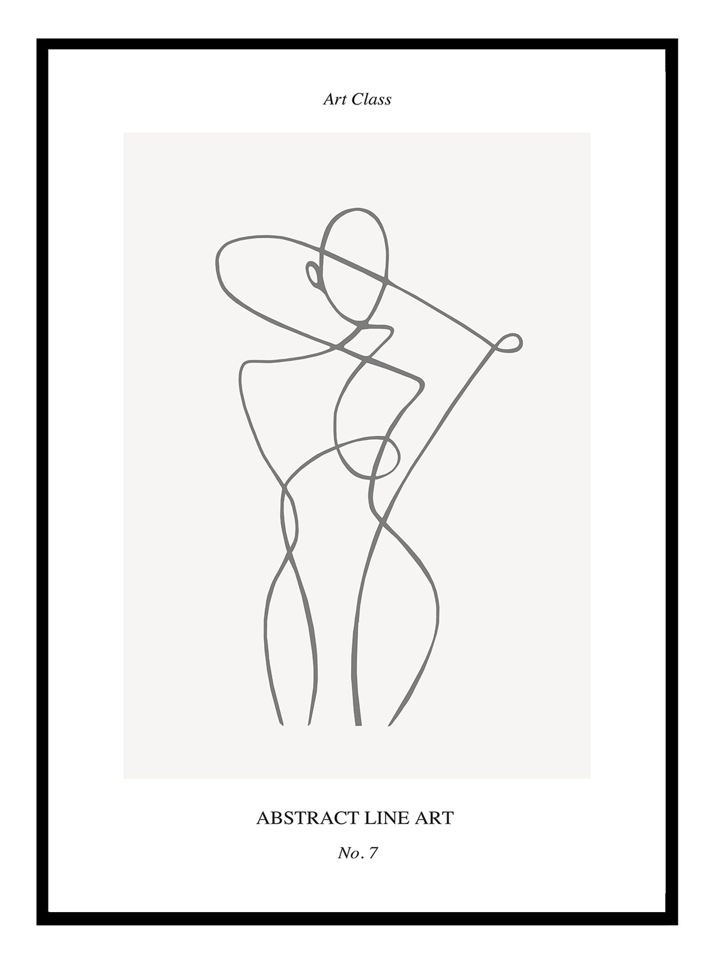 Couture - Line Art Print No.7