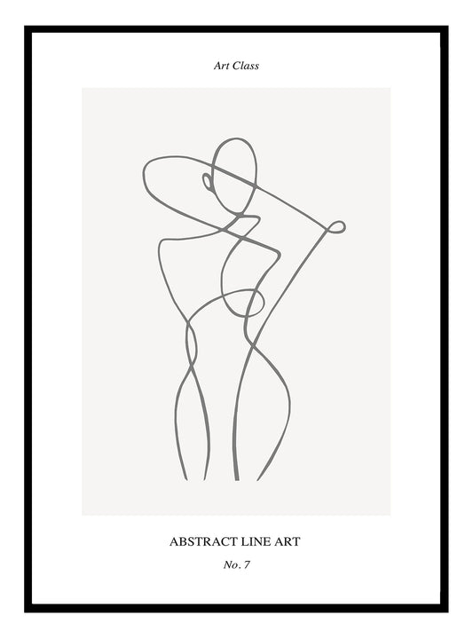 Couture - Line Art Print No.7